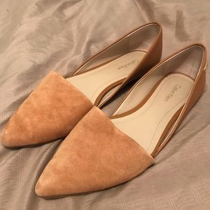 Calvin Klein flats